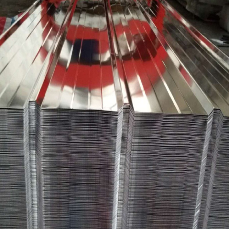 Aluminum corrugated plate