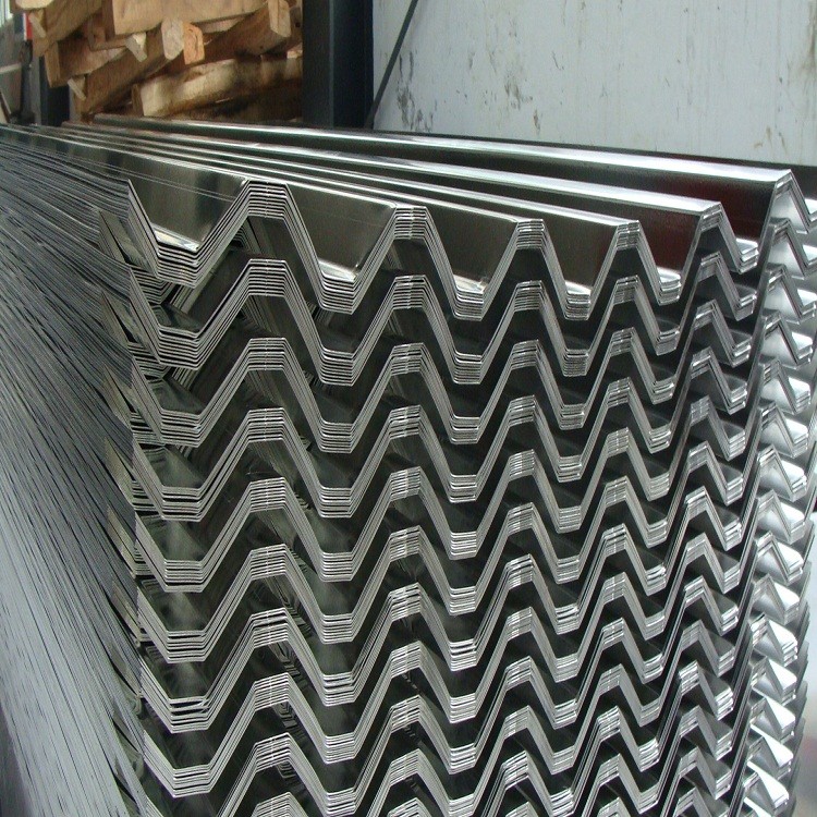 Aluminum corrugated plate