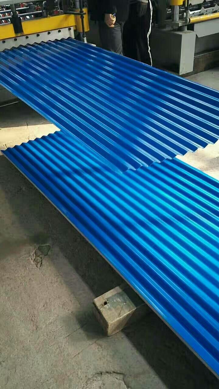 Aluminum corrugated plate